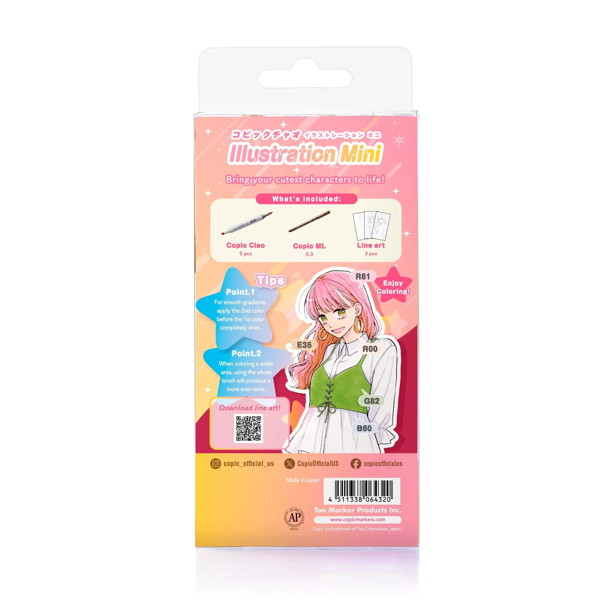 COPIC® Ciao: Illustration Mini Cute Set - Image 2