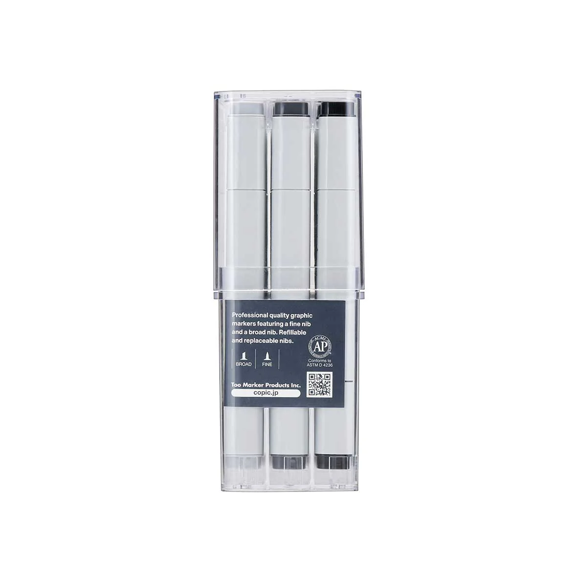 COPIC® Classic Neutral Gray 12PC Set - Image 5