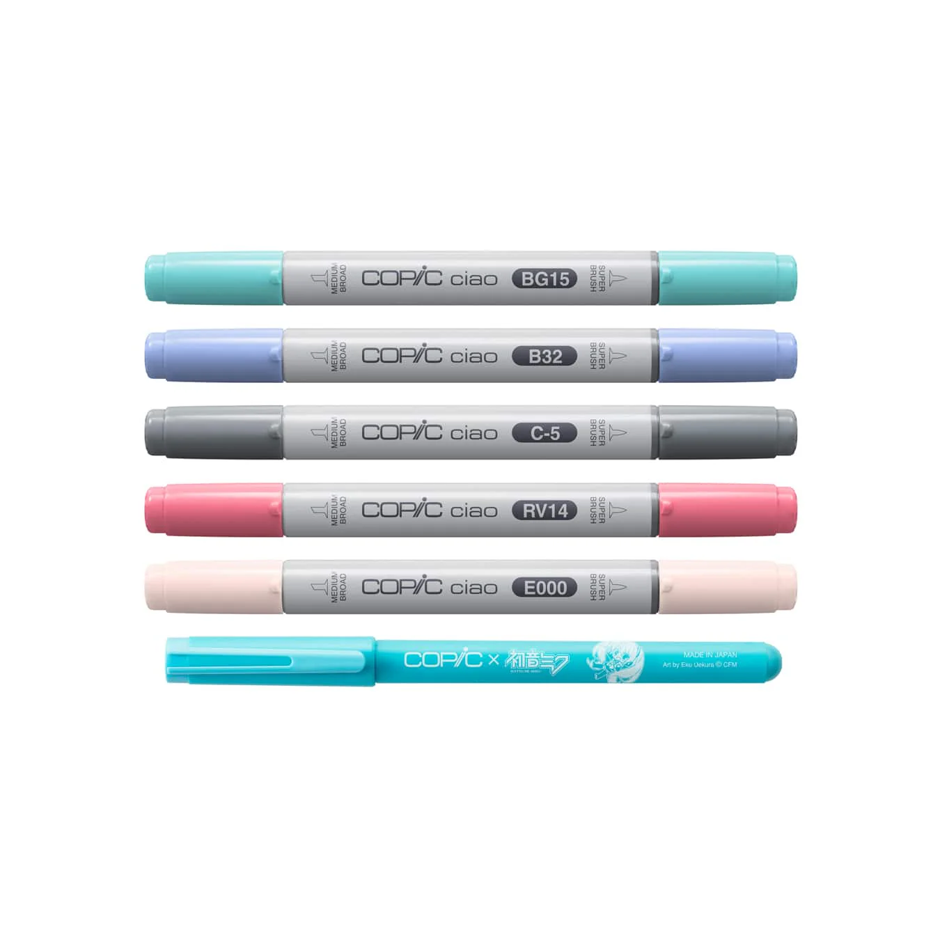 Limited Edition COPIC® Ciao x Hatsune Miku Set - Image 4