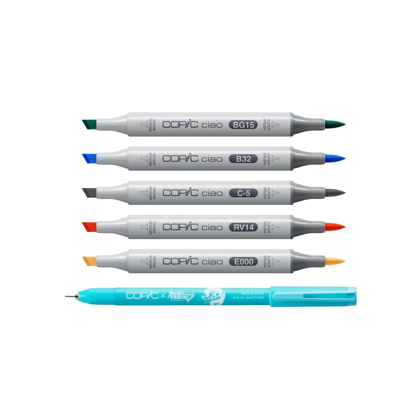 Limited Edition COPIC® Ciao x Hatsune Miku Set - Image 5