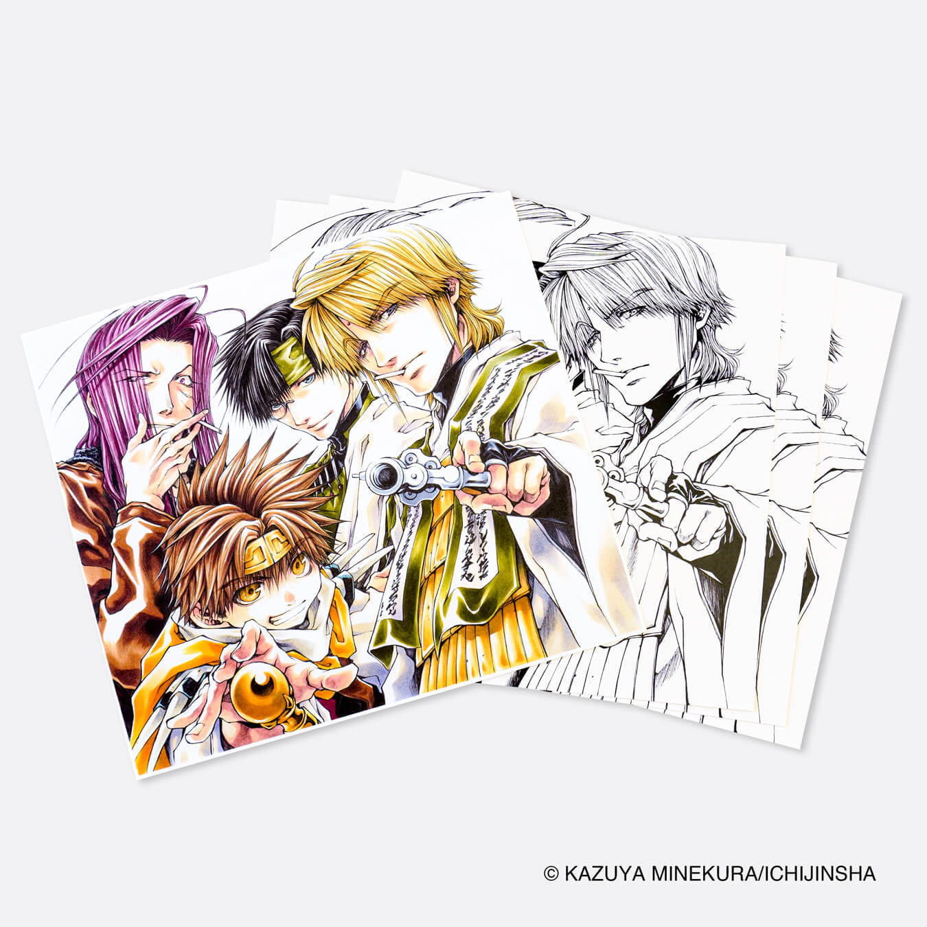 Limited Edition Saiyuki x COPIC® Sketch Set: Kazuya Minekura Selection - Image 3